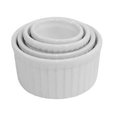 16 tlg. Set - Sch�lchen / Auflauff�rmchen f�r Ragout Fin, Creme Brulee, etc. / je 4x � 5 cm, 6,3 cm, 7,7 cm und 9 cm