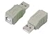 USB Adapter, Type A Male / Type B Female