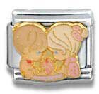 Clearly CharmingOur Friendship is Soda-LiciousPrecious Moments Italian Charm Bracelet Link