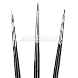 Kalt Retouching Brush - '000' - 3 Pack