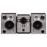 RCA RS2664 5-Disc CD Changer Bookshelf Audio System