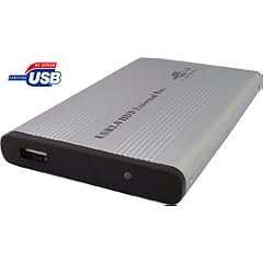 USB 2.0 ALUMINIUM GEH�USE F�R 2,5" IDE FESTPLATTEN