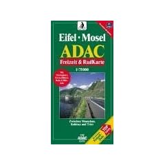 Eifel, Mosel 1 : 75 000. ADAC Freizeit- und RadKarte: Die sch�nsten Freizeit-Ziele. Top Tipps. Mit Ortsregister, Freizeitf�hrer, Bahn und Bike-Info.Zwischen Monschau, Koblenz und Trier