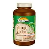 'Sundown Ginkgo Biloba Plus Standardized Tablets, 200Ea'