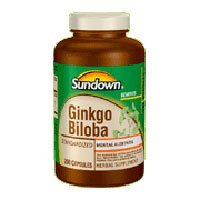 "Sundown Ginkgo Biloba Plus Standardized Tablets, 200Ea"