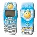 Cover für Nokia 3310, 3330 Smiley Engel blau