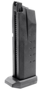 Smith & Wesson Sigma 40F Blow Back Gas Powered Airsoft Magazine - 25 Rounds - Black