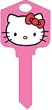 Hello Kitty Pink Schlage SC1 House Key