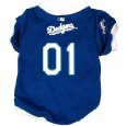 Los Angeles Dodgers Pet Dog Baseball Jersey Small