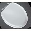 Bemis 960PCH 000 Wood Round Front Toilet Seat White