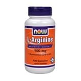 ARGININE 500mg - 100 CAPS., (Now Food)