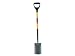 Faithfull Border Spade  - F'GLass Shaft