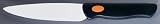 5 Chef's Utility Knife: Black Handle / White Ceramic Blade Knives
