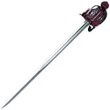 Scottish Broad Sword, Leather/Wood Scabbard