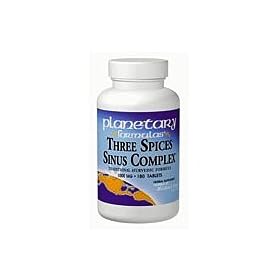 Planetary Herbals Three Spices Sinus Support
