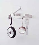 Enclume PR9-SS Half Circle Premier Wall Rack, Stainless Steel