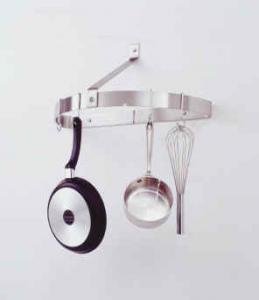 Enclume PR9-SS Half Circle Premier Wall Rack, Stainless Steel