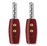 AudioQuest CFBFAS (4 Pack) Banana Jacks (Silver)