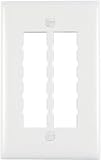 Wall Plates: Pass & Seymour #TPDC6WV White 6 Port Wall Plate