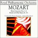 cover of Mozart: Horn Concertos/Rondo