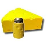 Cheesehead and Canholder Combo - Green Bay Packers