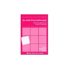 So wirkt Psychotherapie: Empirische Ergebnisse und praktische Folgerungen