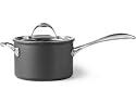 Calphalon One Nonstick 4-1/2-Quart Saucepan with Glass Lid