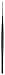 da Vinci Watercolor Series 35 Size 0 - Long Tapered Round - Maestro Kolinsky Red Sable - Extra long taper at The tip - Handmade in Germany