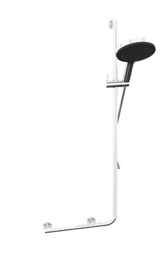 Tiger 299750346 Boston Haltegriff mit Brausehalter rechts poliert