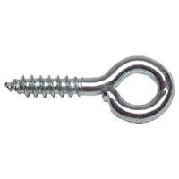 Mintcraft LR218 ZINC MEDIUM STEEL EYE SCREW#104 (Pack of 100)