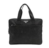 【PRADA】プラダ ブリーフケース VA0609 TESSUTO SAFFIANO NERO ブラック