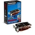 PowerColor AMD Radeon HD 6750 Silent Grafikkarte (PCIe, 1GB DDR5 Speicher, 2x DVI, HDMI, DisplayPort, 1 GPU)
