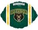 Baylor Bears NCAA Team 18 Football Shaped Party Mylar Foil Balloon