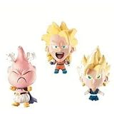  : Dragonball Z Chibis Action Figure 3 Pack: Ss Vegito - Majin Buu - Ss3 Goku (Exclusive)