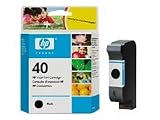 HP NO.40 BLACK INK 42ML 1100 PAGES