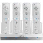 Nyko Technologies Charge Station Quad for Nintendo Wii