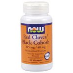 NOW Foods, Red Clover & Black Cohosh 265mg - 60 Vcaps
