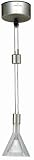 Aiko Halogen Pendant Light in Satin Steel