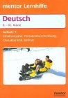 Deutsch. Technik des Aufsatzschreibens I: Inhaltsangabe, Charakteristik, Referat für die 8.-10. Klasse