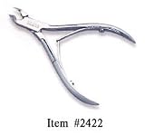 Ultra Cuticle Nipper 1/2 Jaw - Stainless Steel
