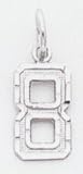 Small #8 Charm - WSN08