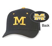 Michigan Wolverines Fitted Zephyr College Cap