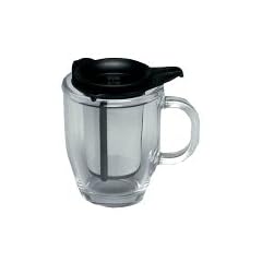 Bodum Teeset / Teetasse YoYo schwarz Becher + Filter