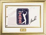 Nick Price Autographed PGA Tour Pin Flag From Pro Tour Memorabilia