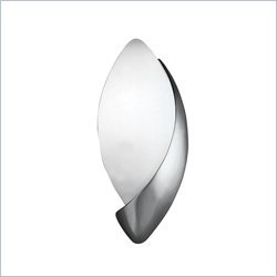 Kenroy Home 90877SNI Bocciolo 1-Light Sconce, Satin Nickel