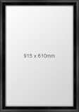 BLACK WOODEN MAXI POSTER FRAME 61x91.5CM BRAND NEW