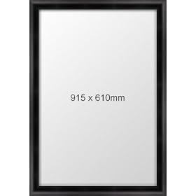 BLACK WOODEN MAXI POSTER FRAME 61x91.5CM BRAND NEW