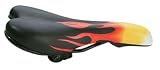 REDLINE Padded Flame Saddle, Flames 127519