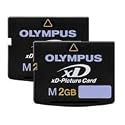 Olympus xD-Picture Card 2-pack Includes two 2GB memory cards