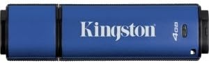 Kingston DataTraveler Vault Privacy 3.0 Management-Ready - 4 GB - Encryption Support, Password Protection, Water Proof - DTVP30M-R/4GB